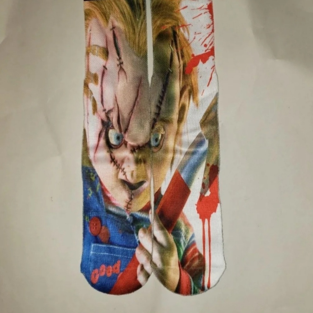 Novelty Child's Play Chucky Socks